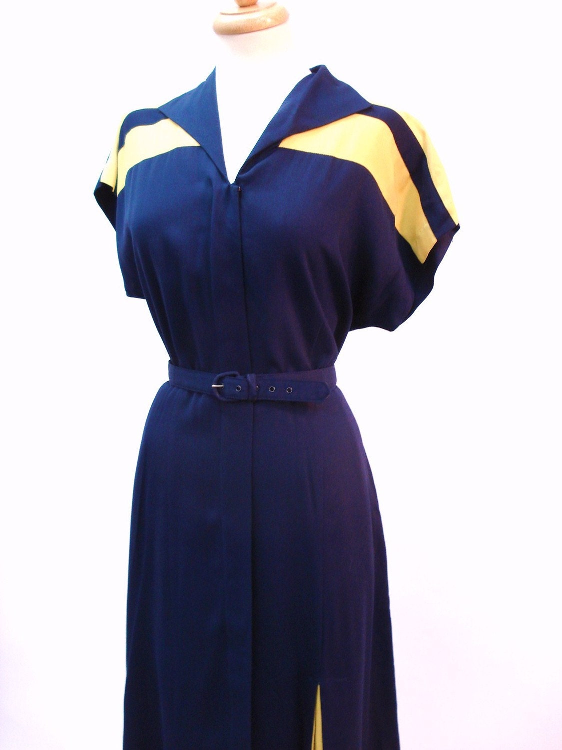 Vintage 40s BOWLING BEAUTY RATION QUEEN Bowling Dress