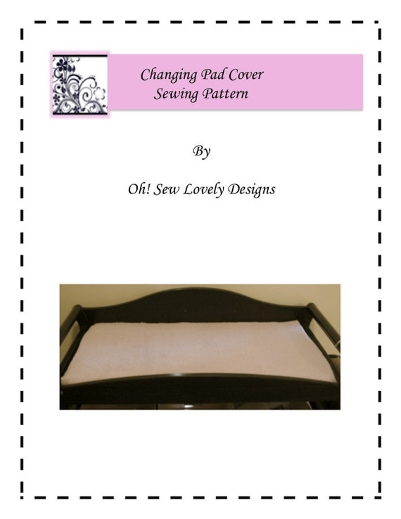 tutorial for changing pad cover Pad Cover on Changing Sewing sewlovelybytesha Pattern Etsy by