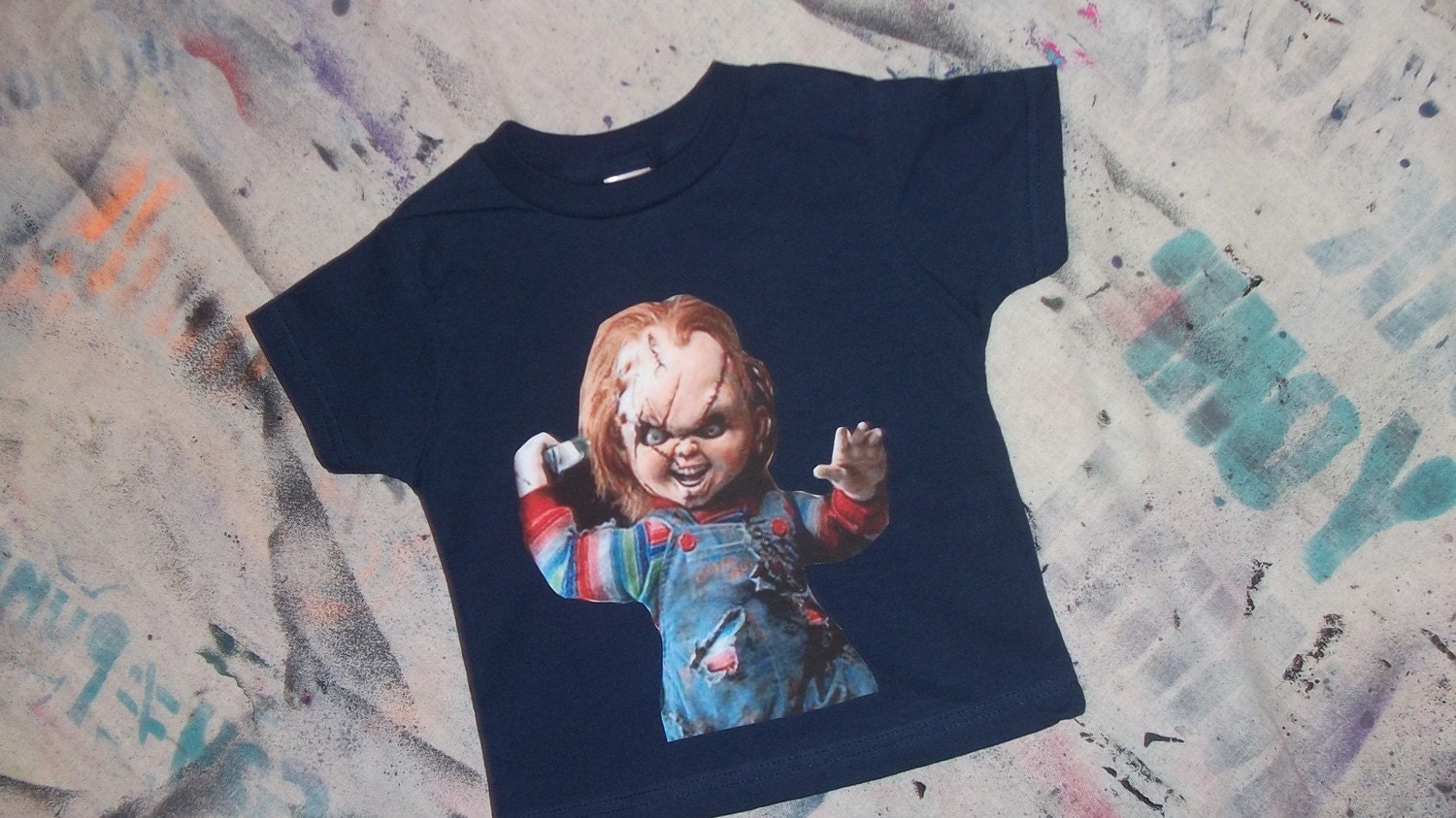 chucky doll t shirts