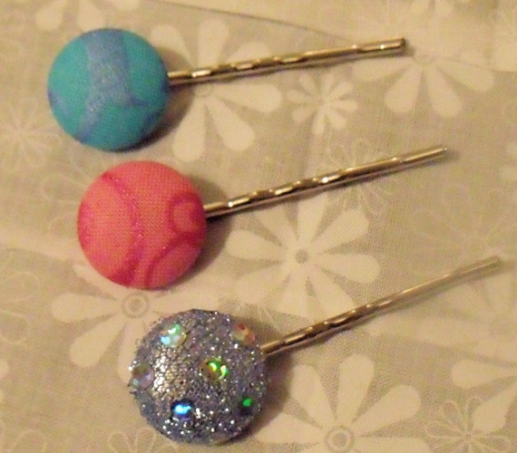 Items similar to Bobby Pins Cute decorative Bobby Pins for ALL hair