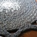 Gray Braided Rug from upcycled cotton