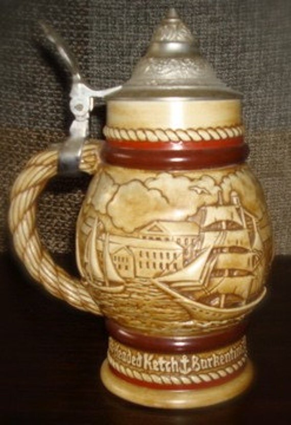 1977 Avon Ceramarte Beer Mug Stein
