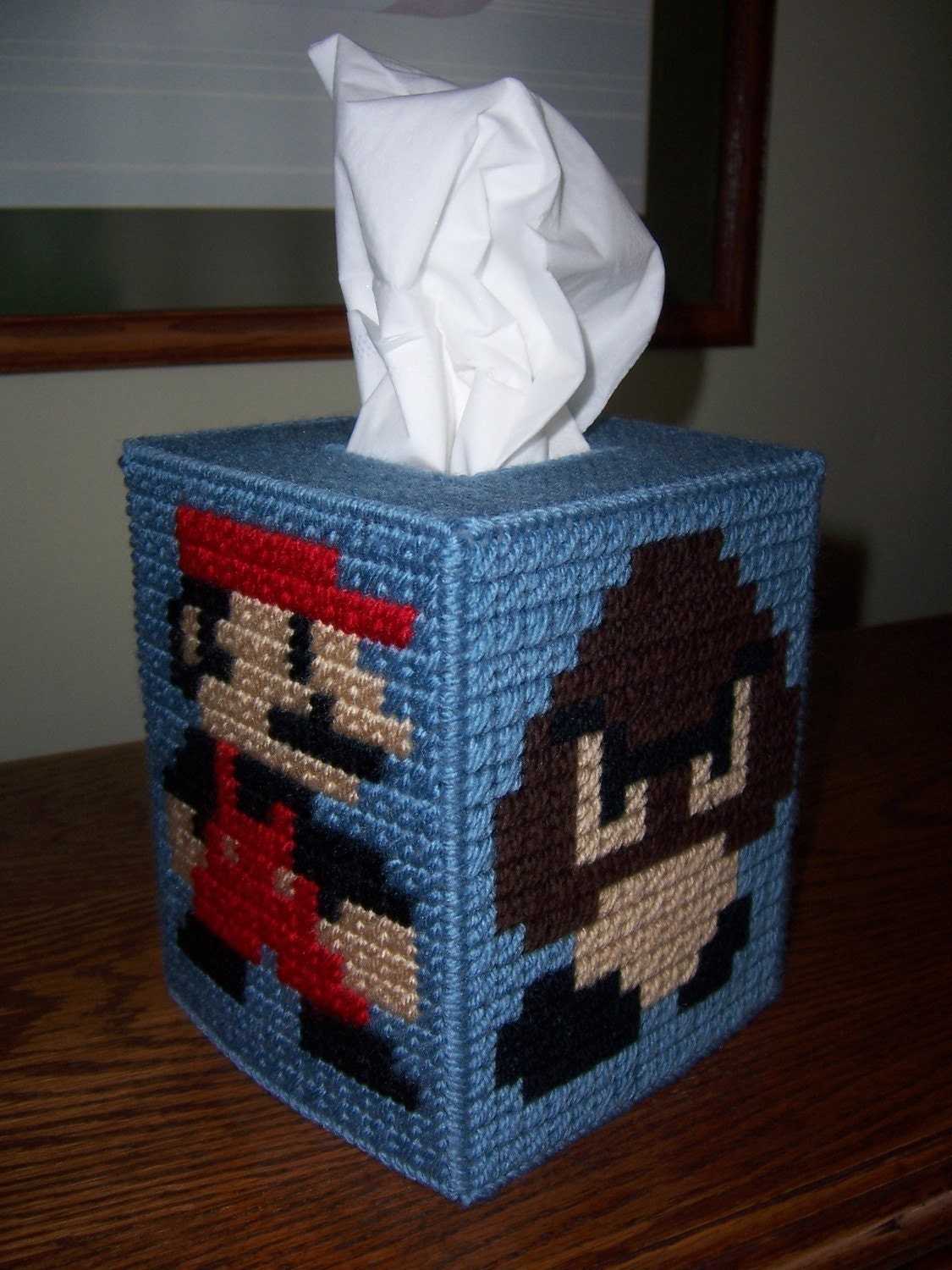 Pattern Needlepoint Plastic Canvas Super Mario Brothers