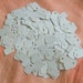 200 Mini Eco Friendly Curved Cardboard Price Tags Craft Tags Jewelry Tags (White)