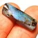 Reserve for Raph Australian Boulder Opal Bead - AA Quality Carribean Aqua Blues
