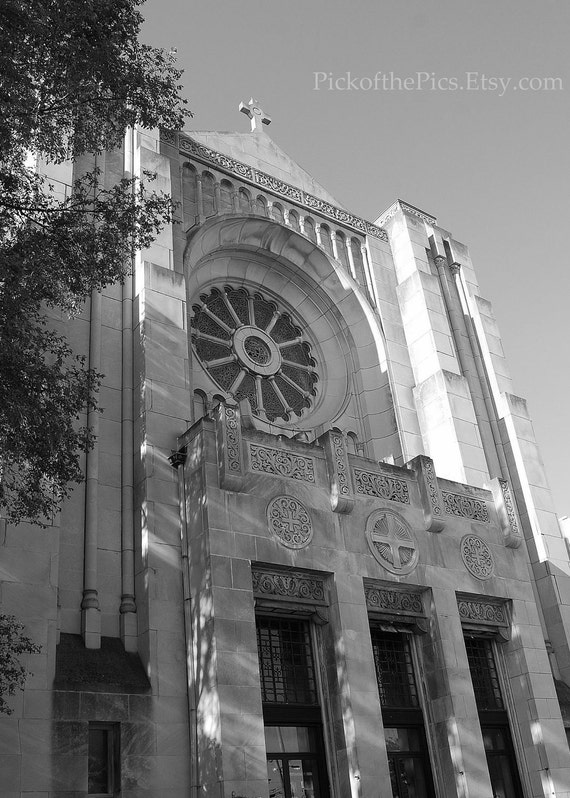 Chicagoland Series Little Flower Church 5 x 7 Photography