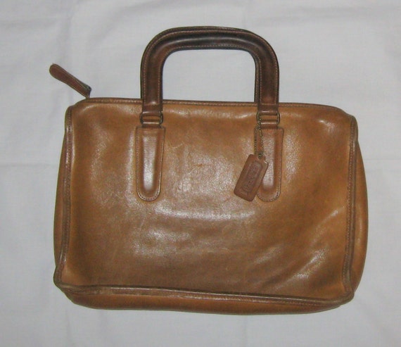 Wonderful 1970s Vintage Coach Handbag REDUCED by OldDogOddities