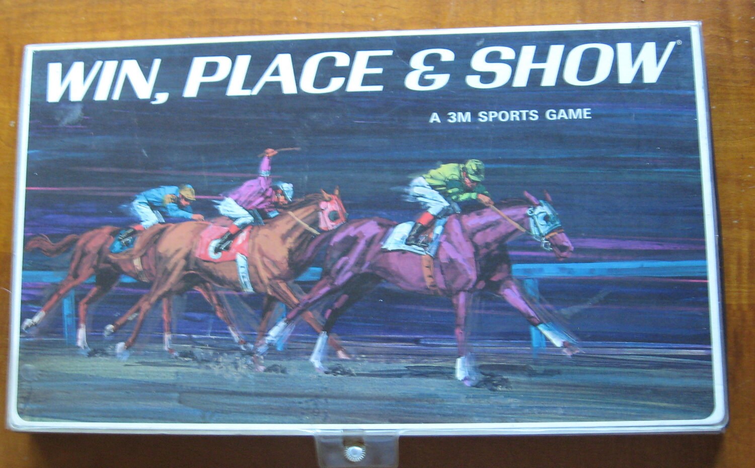 Vintage Win Place and Show Horse Racing Board Game