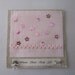Handmade Welcome Baby Girl Card - Handmade Paper Card - 100% Recycled Paper Card - Eco Friendly Card