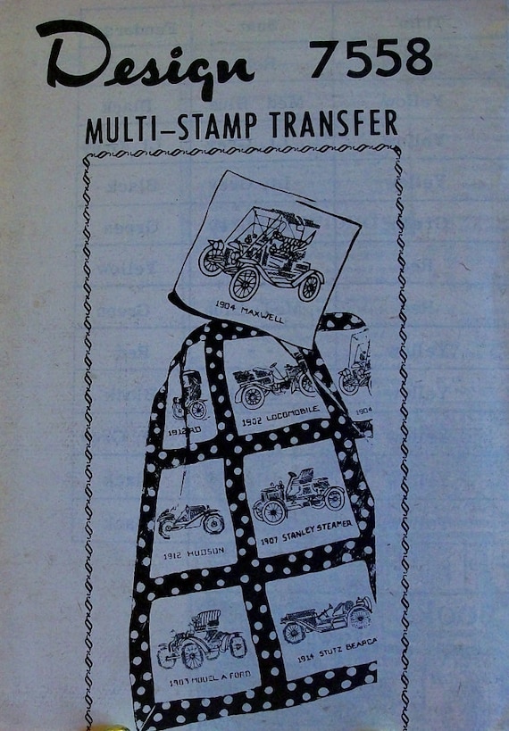 Stanley Steamer Car >> Vintage Antique Car Quilt Pattern Design 7558 Stanley Steamer Car >> Vintage Antique Car Quilt Pattern Design 7558