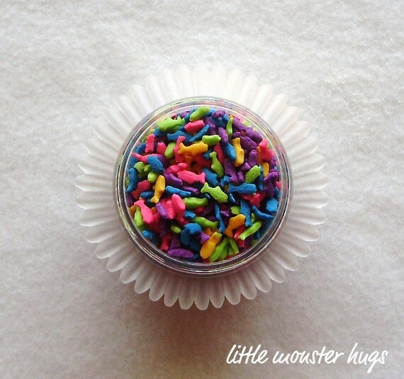 Items similar to Edible Fish Cupcake Sprinkles SALE on Etsy