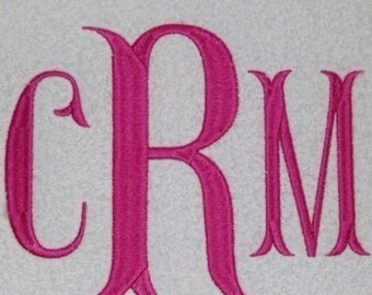 Fishtail Embroidery Machine Alphabet Font Set 10223 Instant Download Includes BX format