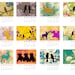 2012 Desk Calendar, Art prints, CD Case Style