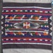 On Reserve 1975 Mayan Quetzal Bird Design Handwoven Colorful Wool Blanket