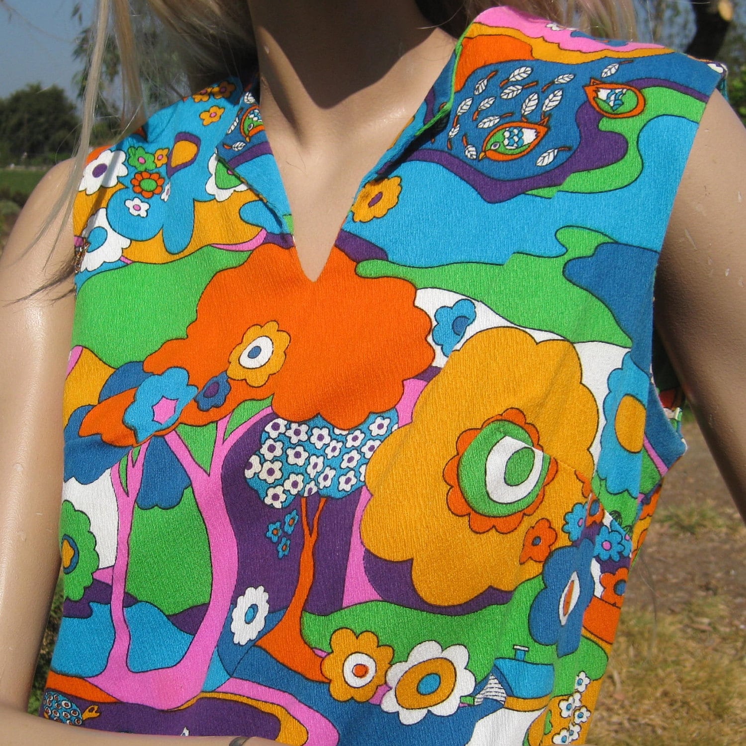 Reserved Vintage 60s Mod Peter Max Style Psychedelic Dream
Peter Max 60s