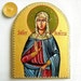 Saint Rebecca- handpainted icon, 8 by 6 inches