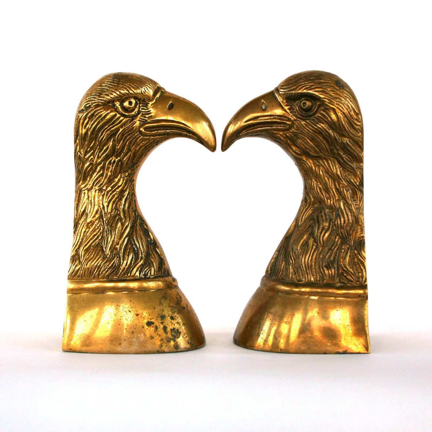 brass eagle bookends brass eagle bookends