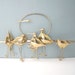 RESERVED FOR KID Bijan Vintage 1980 Sandpipers wall sculpture -signed