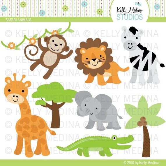 jungle animal clip art free download - photo #48