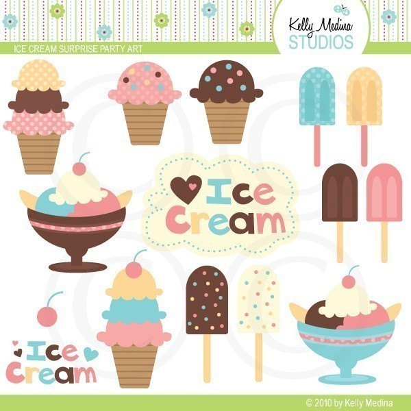 ice cream party clip art - photo #5