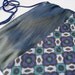 Zippered lined Purse in 1960s Vintage fabric