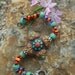 BOHEMIAN shanti BRACELET earthy colors hand made jewelry gypsy GAIA mother earth made to order