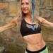 reserved for tania ANGEL WINGS sports bra YOGA bra activewear black tank top lingerie bra anahata wing heart sanskrit hand painted unique