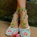 pistachio green heels