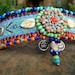INDIE BUDDHA cuff BRACELET tribal friendship bracelet statement bracelet beaded bracelet yoga gypsy hippie hand made jewelry