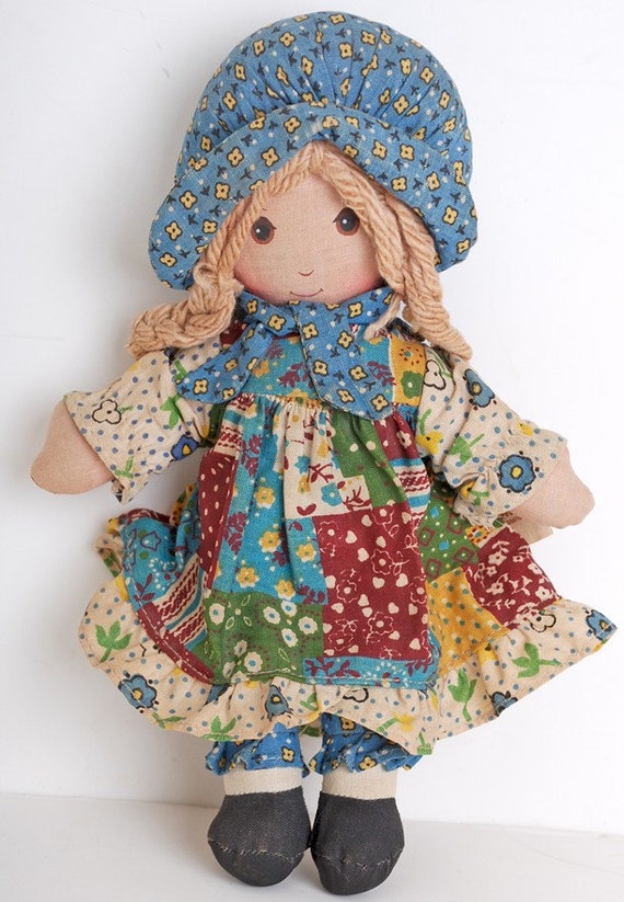 Holly Hobbie Plush Rag Doll 9 Inch