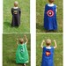 One STANDARD Reversible Super Hero Cape