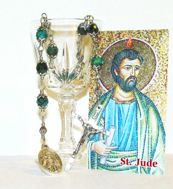 Unbreakable Relic Chaplet of St. Jude Patron of Impossible