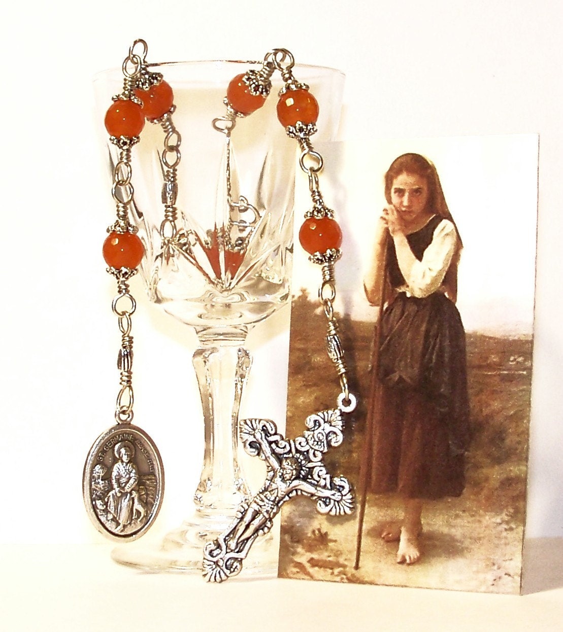 Unbreakable Chaplet of St. Germaine Cousin Patron Saint of