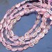 Gorgeous Quality Full Strand, 8-9mm, MYSTIC PINK TOPAZ Faceted Oval Nuggets,Best Quality