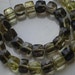 8 Inch Strand,BI LEMON QUARTZ faceted 3d Cubes shaped Beads,6-7mm size,Great Price Rare Item