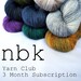 NBK Fingering Weight Yarn Club 3 Month Subscription - Oct/Nov/Dec 2012