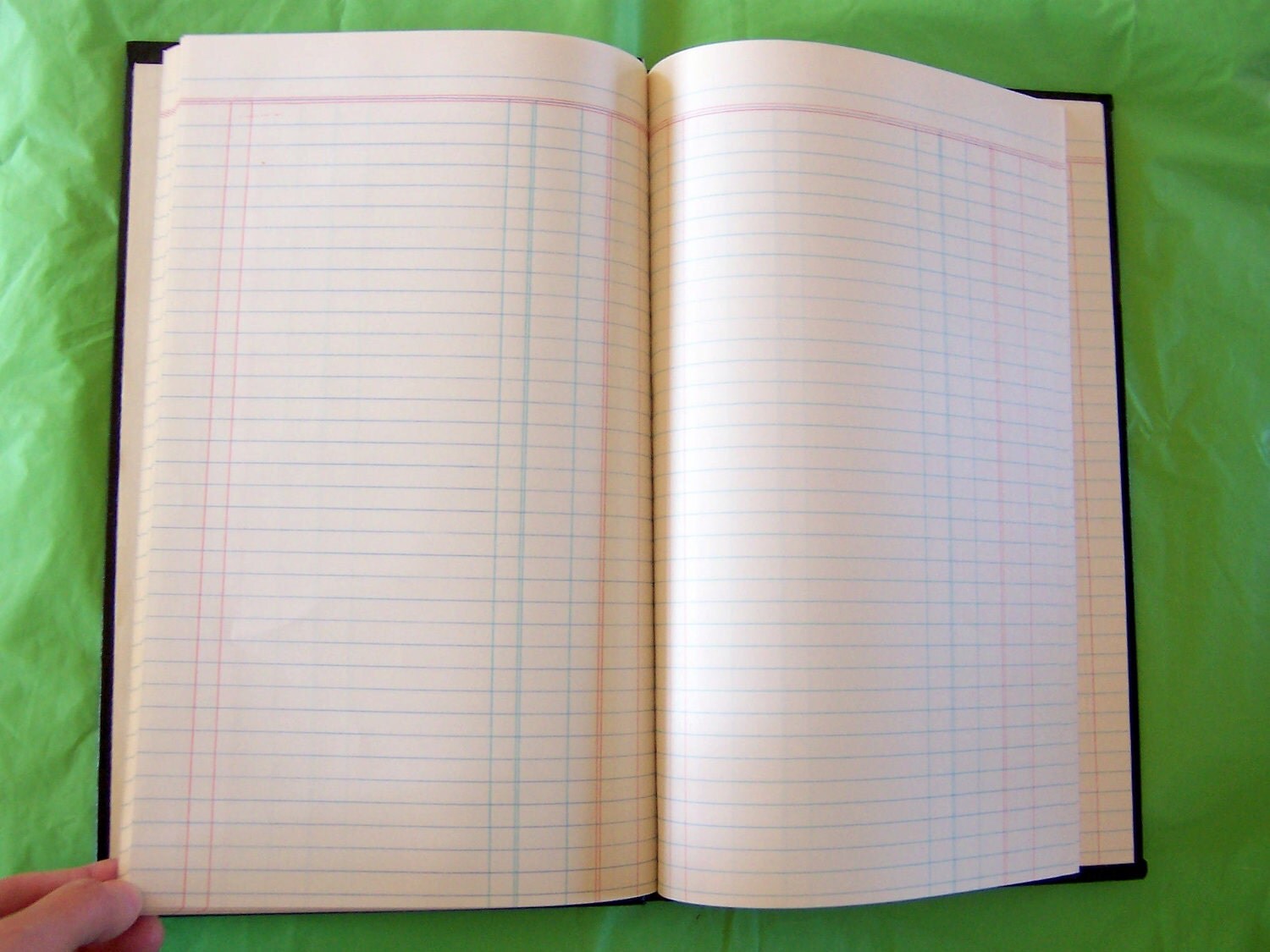 SALE vintage CASH ledger black book from Mead Account Books