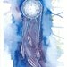 Original Painting Watercolour - Dreamcatcher