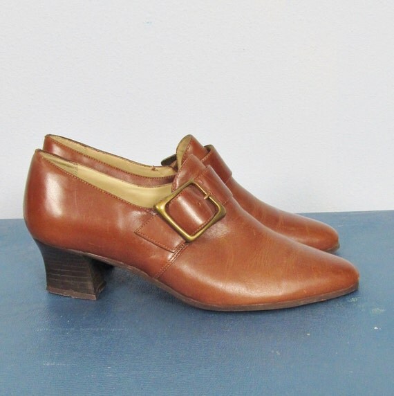 vintage leather booties
