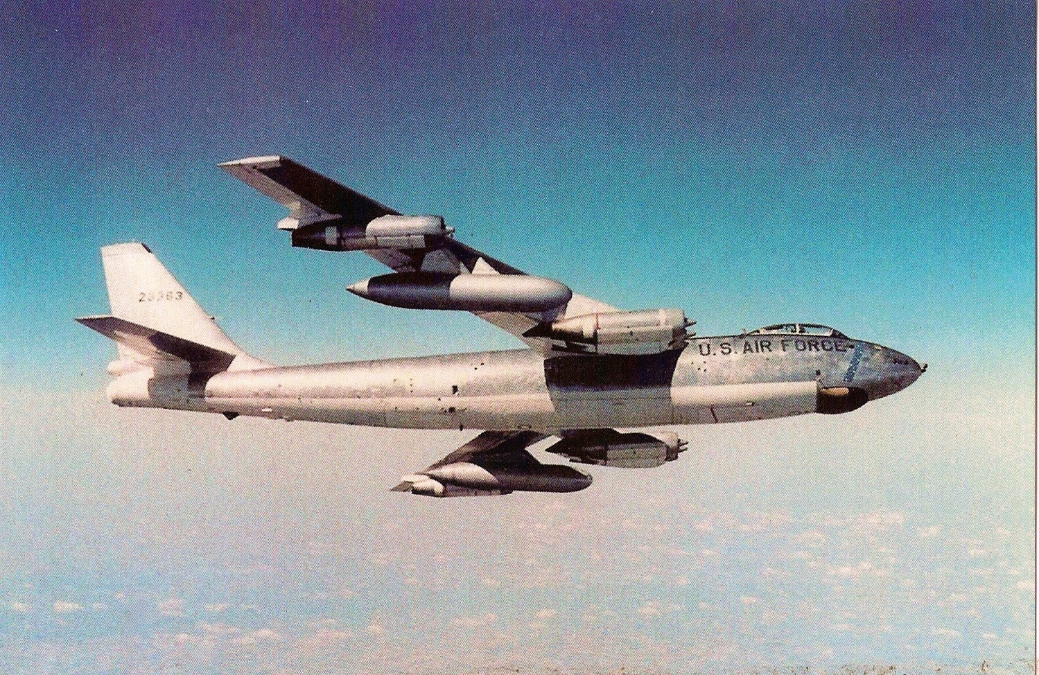 Vintage Postcard B-47 Stratojet United States Air Force