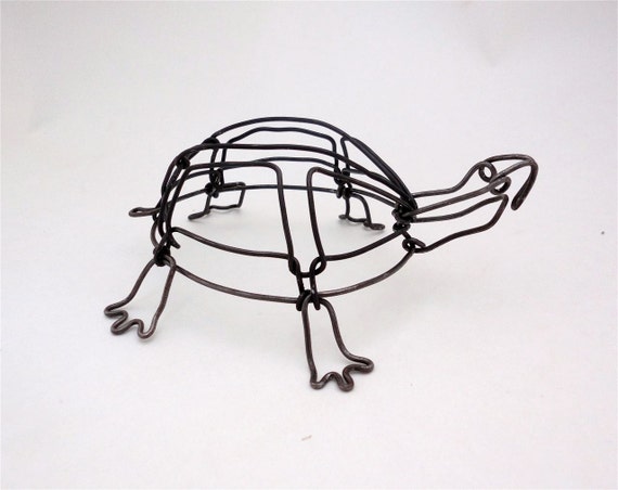 Turtle Wire Sculpture
