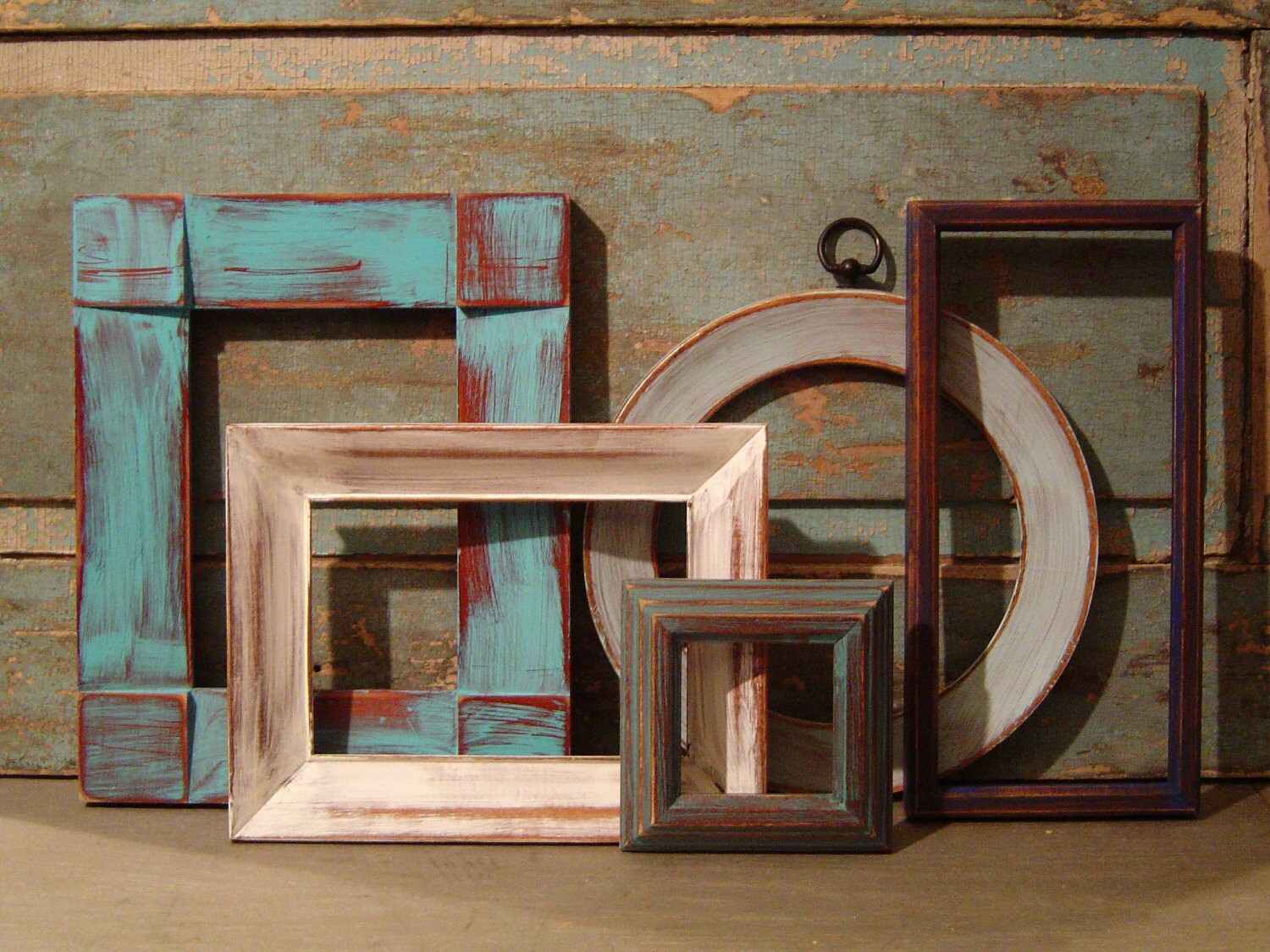 Seaside Shore Wooden Picture Frame Gallery Collection