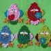 FITSCH, the bird x2 - Bird Crochet Pattern (Applique) PDF
