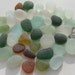 40 Jewellery Pieces - Beautiful English Sea Glass - Free Shipping (1779)