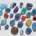 Beautiful Colours - Small Stones/Chips - English Sea Glass - Free Shipping (1860)