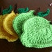 Crochet Lemon/Lime Coasters