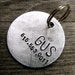 Gus 1.25'' Custom ID Tag in Brushed Aluminum