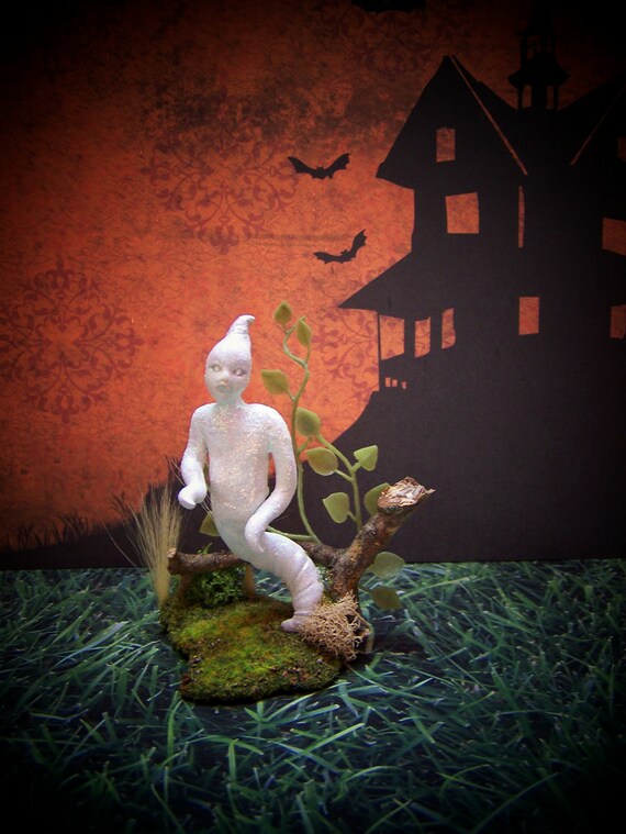 Dollhouse Miniature Halloween Haunted House Ghost Spirit 2145