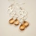 Champagne Quartz Bubbly Earrings
