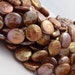 Freshwater Pearls Coin Pearl Brown Bronze 9mm 10mm Full Strand SALE